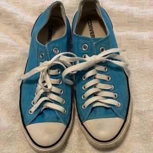 Converse Blue Canvas Sneakers